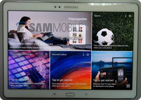 Se filtran fotos de la Samsung Galaxy Tab S