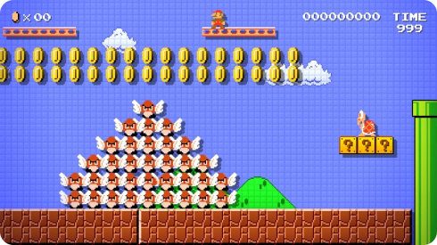 Mario Maker te permite crear tus propios niveles de Mario Bros