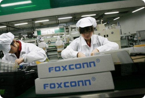Foxconn usará robots en la producción del iPhone 6
