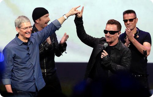 Apple pagó más de $100 millones de dólares a U2