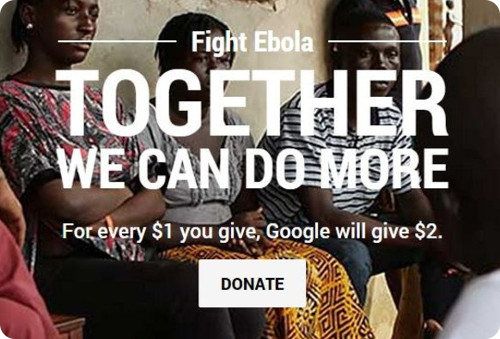 Google lanza su campaña contra el ébola