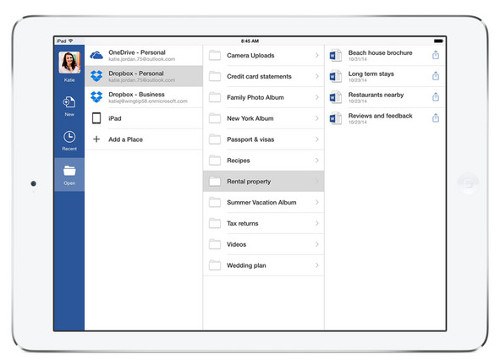 Office para iOS y Android se podrá integrar con Dropbox