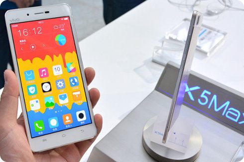 Vivo X5Max: el smartphone más delgado del mundo