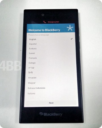 Se filtran fotos del BlackBerry Leap