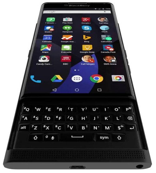 BlackBerry Venice: se filtra el diseño del nuevo slider Android