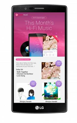 LG anuncia un servicio de streaming de música exclusivo para sus smartphones