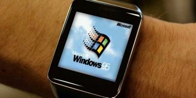 Windows 95 ejecutándose en un Apple Watch