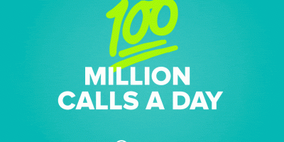 100 millones de llamadas