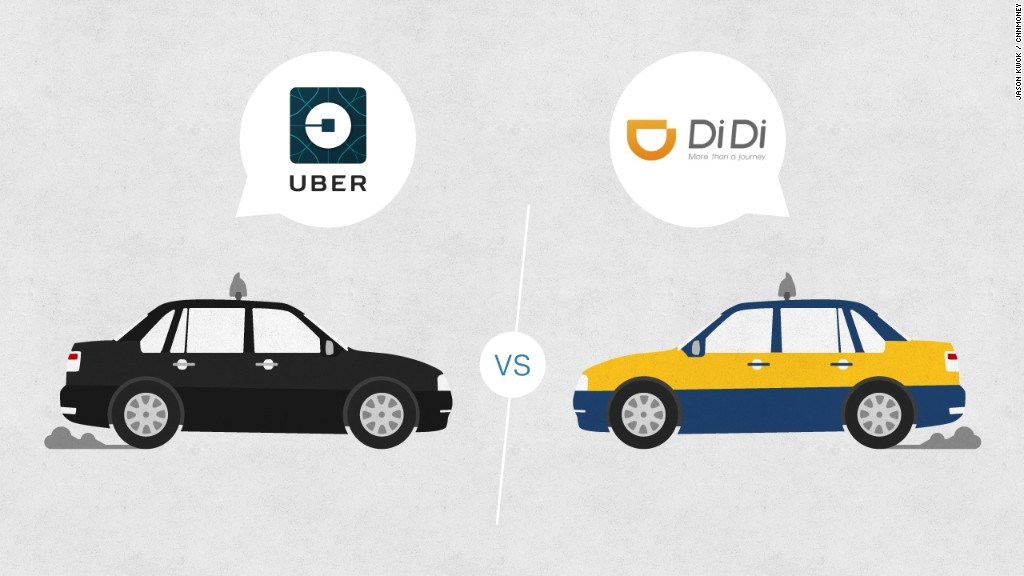 Uber y Didi Chuxing