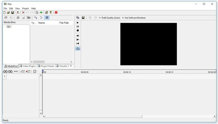 Wax, una de las más populares alternativas a Windows Movie Maker