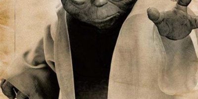Maestro Yoda de Star Wars, uno de los íconos asociados a la frase "Que la fuerza te acompañe"