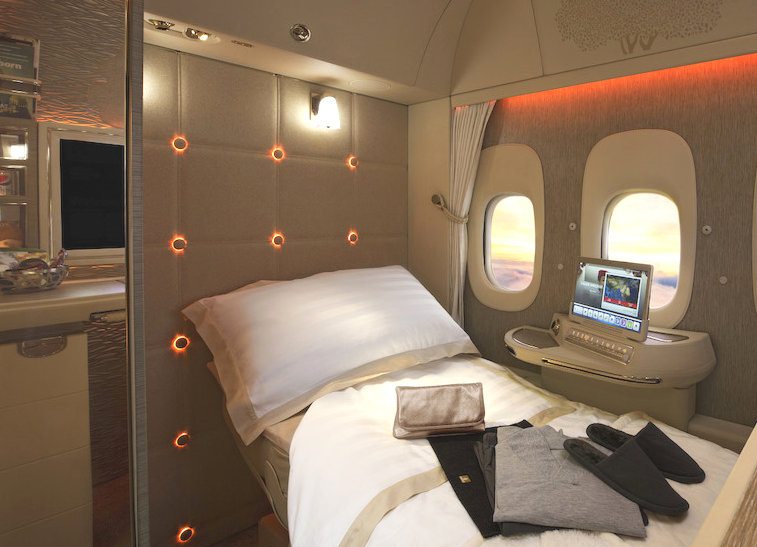 ventanas emirates airlines oled