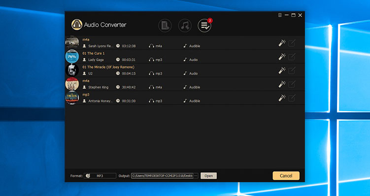 TunesKit Audido Converter - Screenshot 2