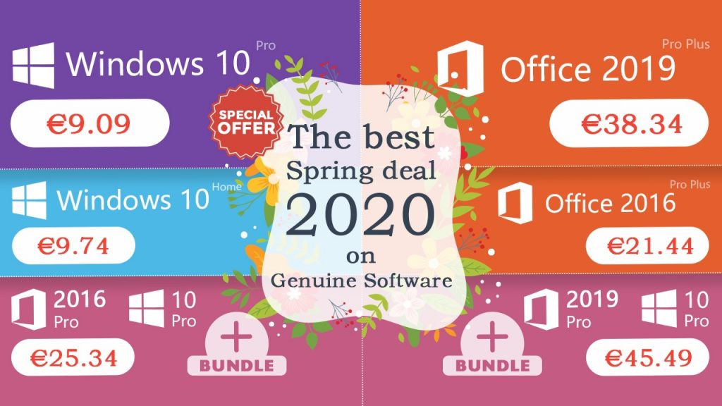 Las Mejores Ofertas De Primavera 2020 Para Licencias De Windows Y Office 5646